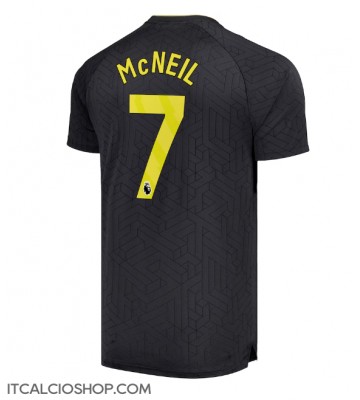 Everton Dwight McNeil #7 Seconda Maglia 2024-25 Manica Corta